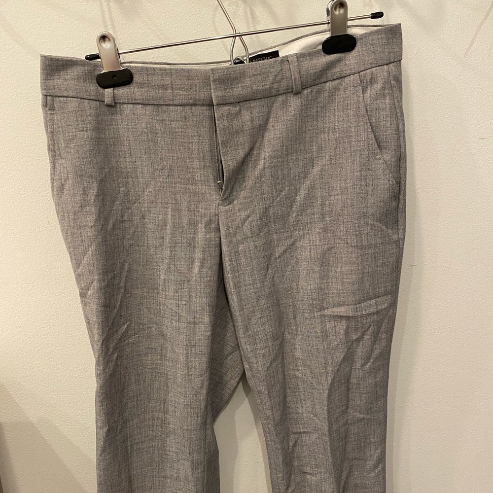 Banana republic grey work slack pants